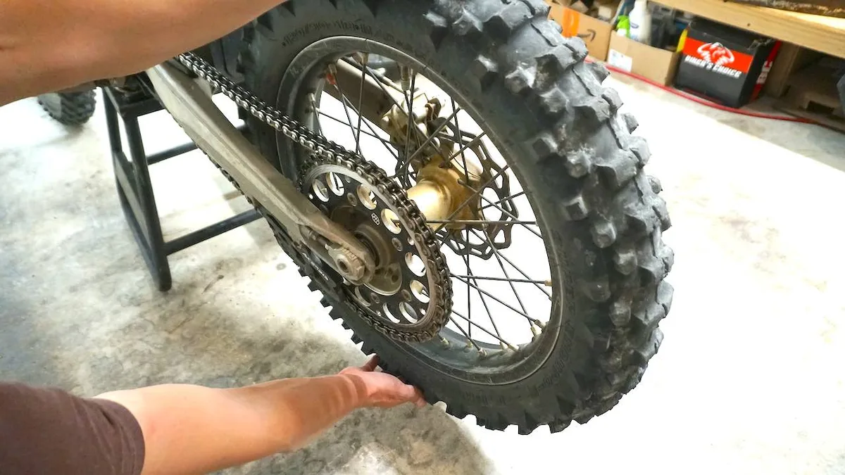 checking wheel bearing play