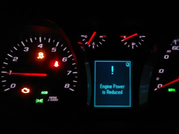 Chevrolet Equinox check engine light
