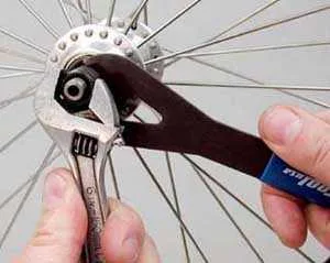 cone wrench and locknut adjustment