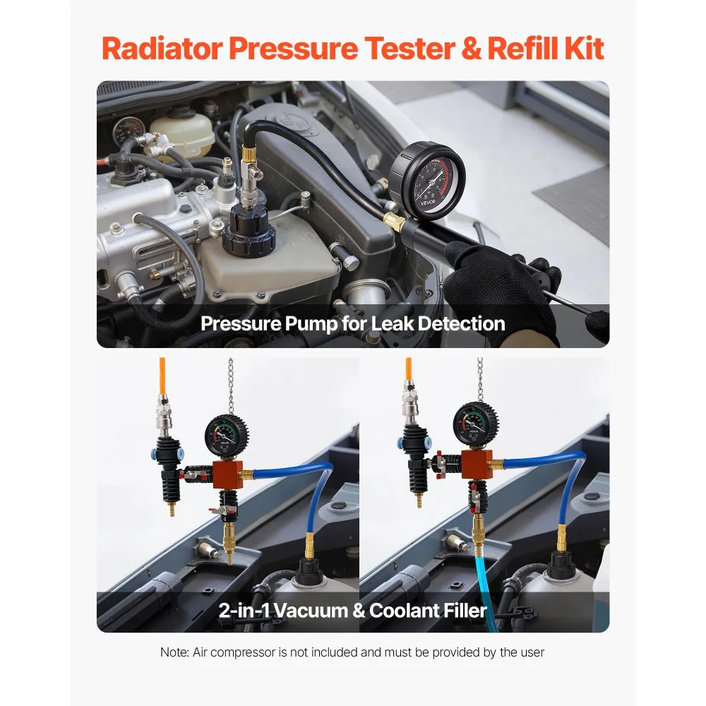 coolant pressure tester