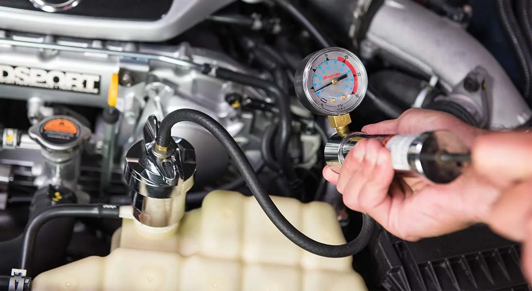 cooling system pressure tester