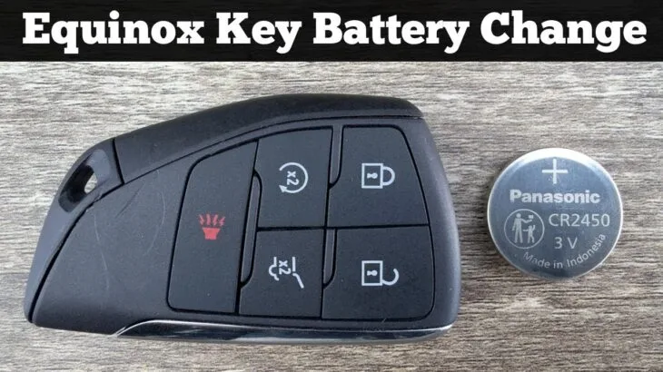 CR2032 key fob battery