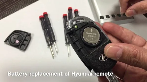 CR2032 key fob battery