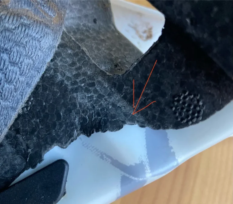 cracked helmet repair