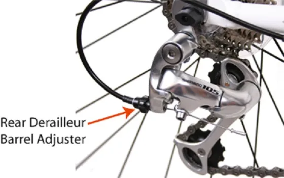 derailleur adjustment barrel