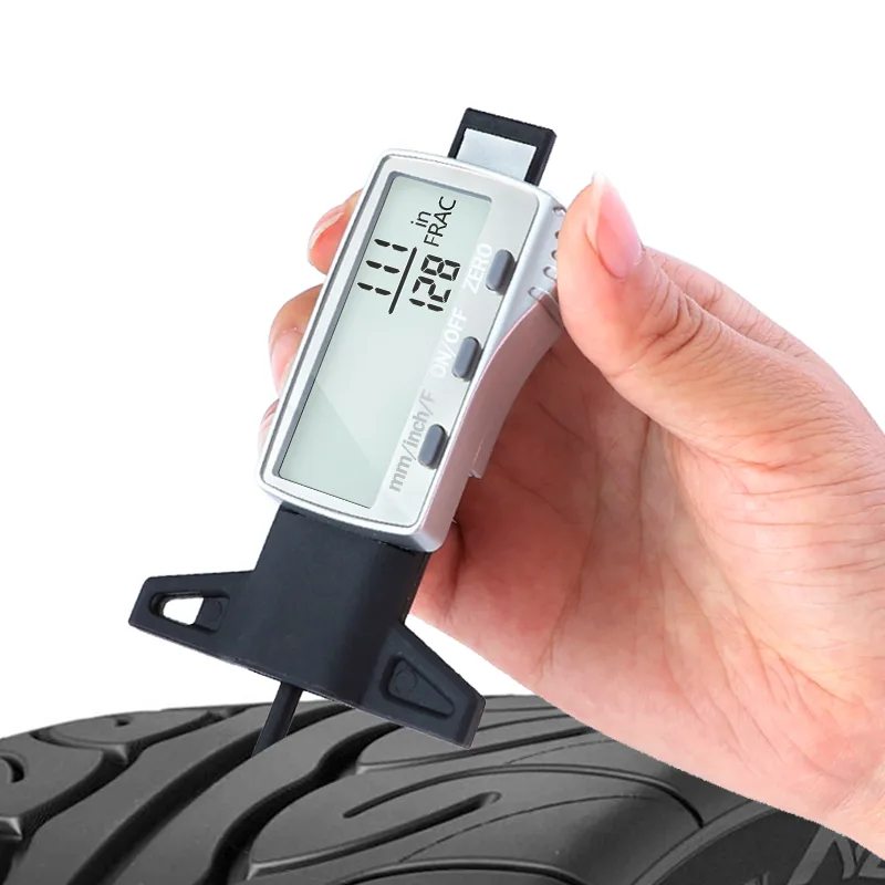 digital caliper measuring scooter wheel