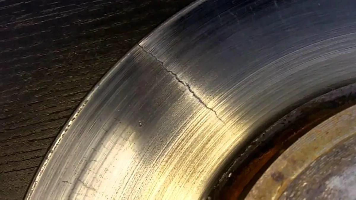 disc brake rotor wear indicators