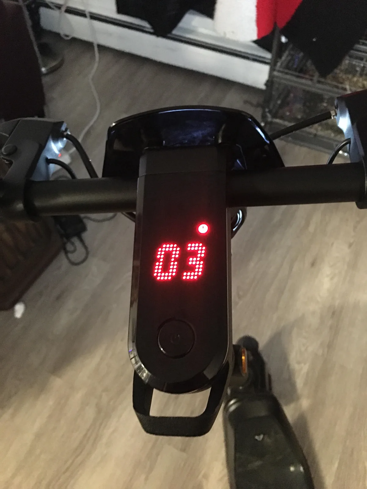 Display error codes