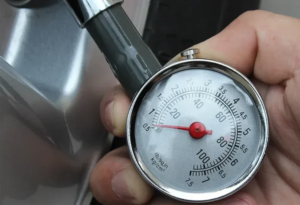 e-scooter tire pressure gauge