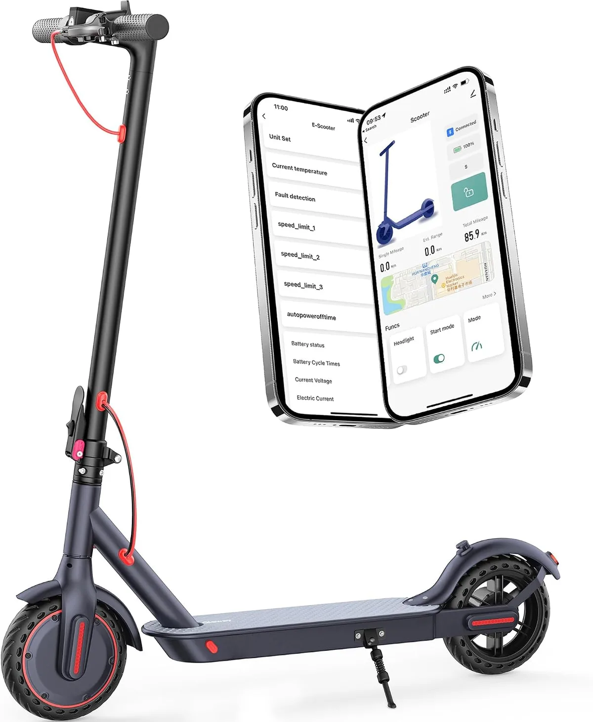 electric scooter app won't connect