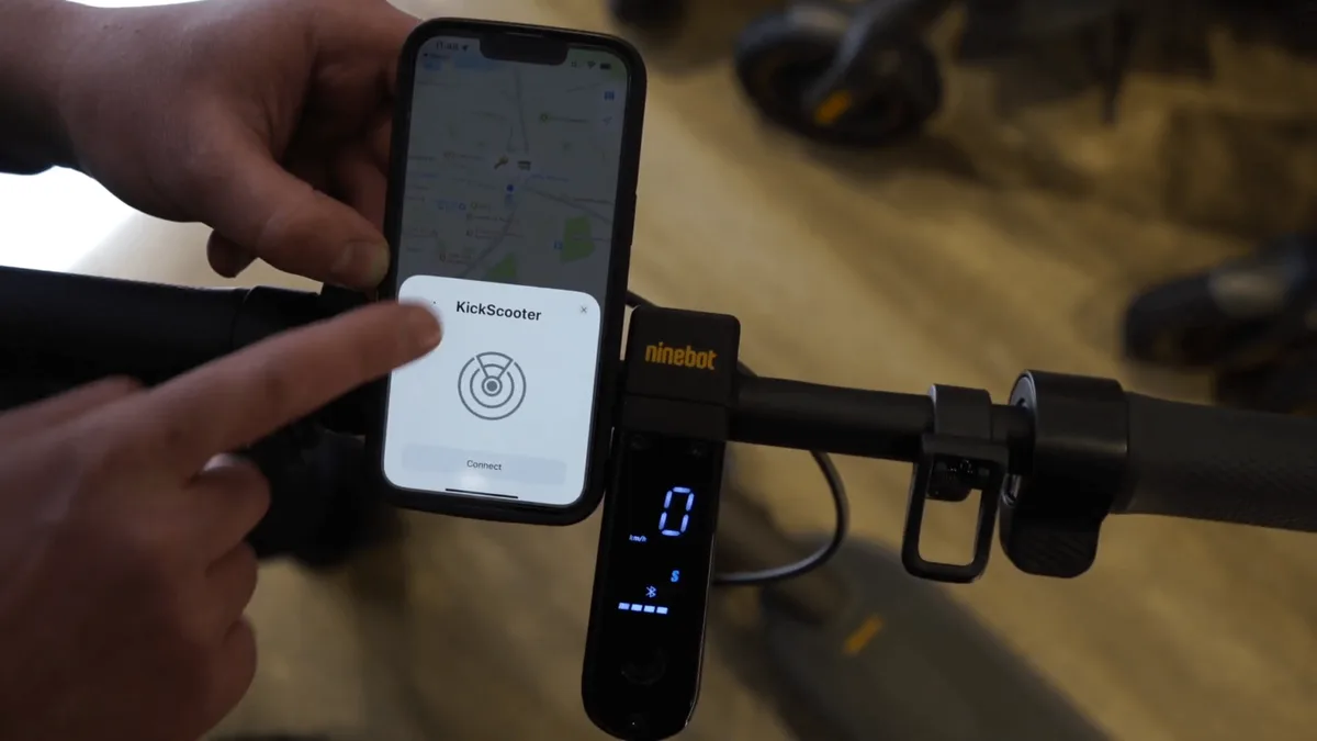 electric scooter Bluetooth not working