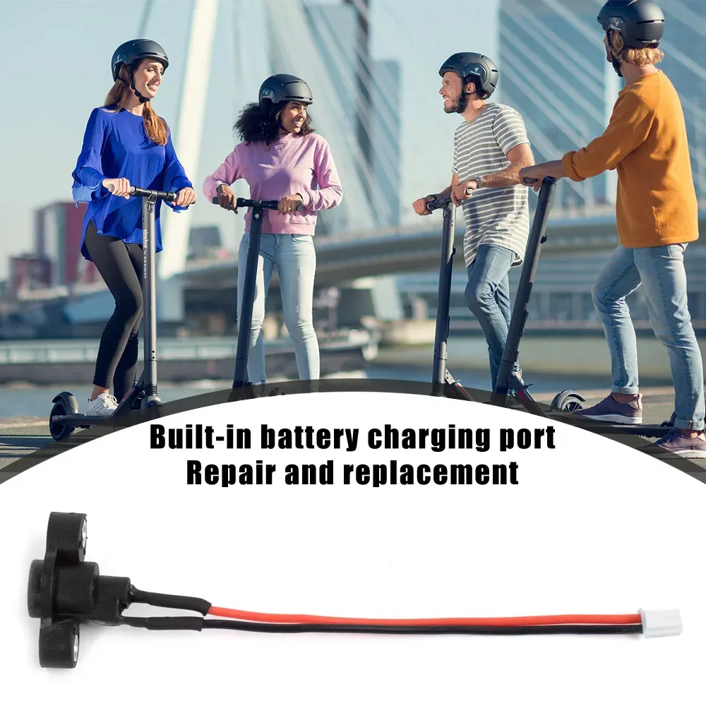 electric scooter charging port loose