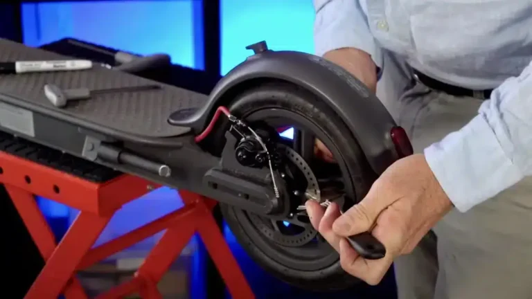 electric scooter pulls to one side