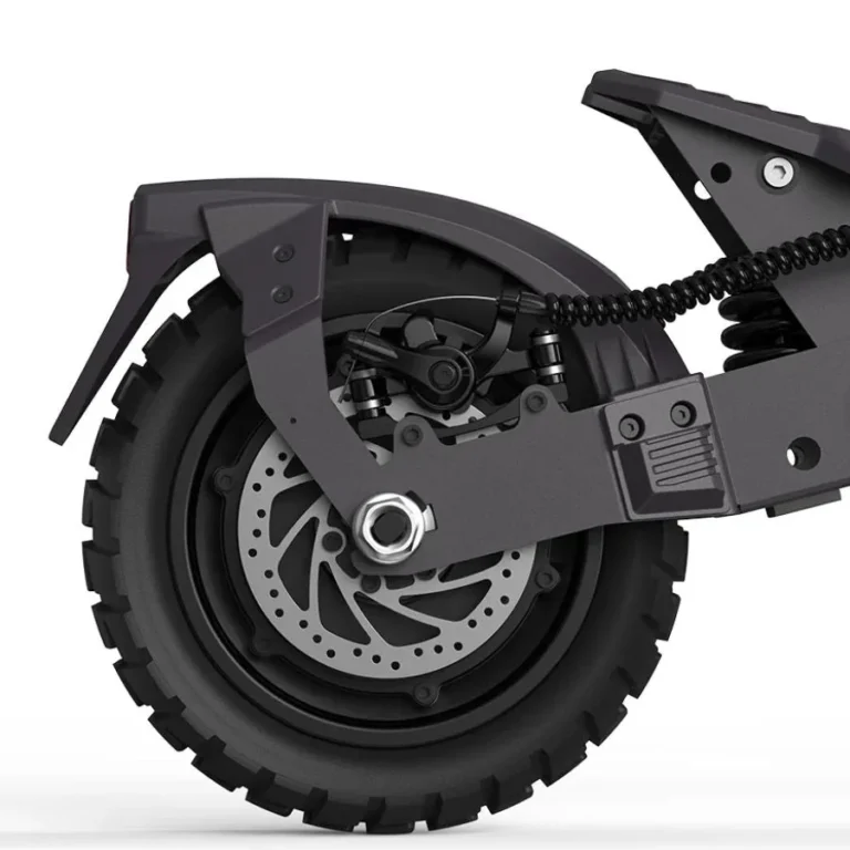 electric scooter rear wheel not spinning