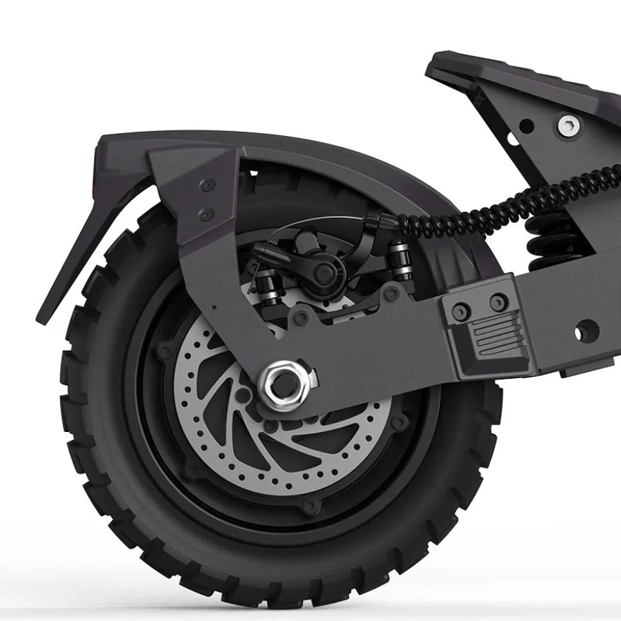 electric scooter rear wheel not spinning
