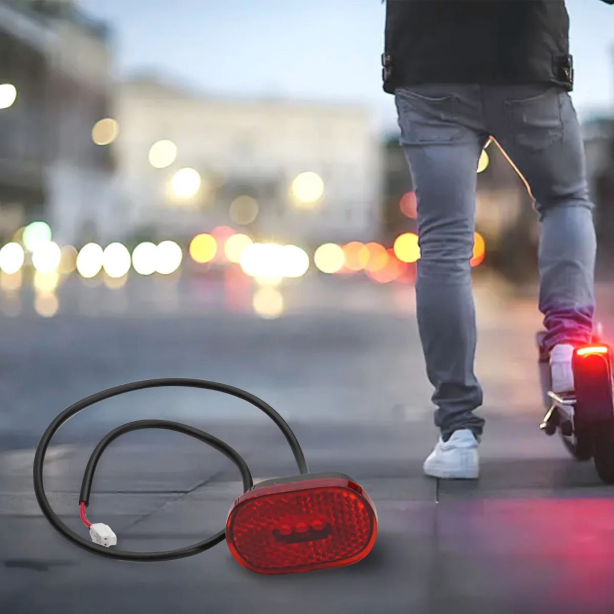 electric scooter taillight not working