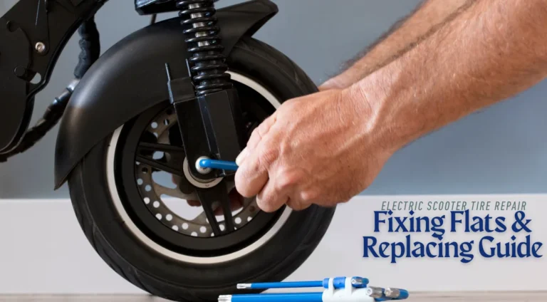 electric scooter tire losing air