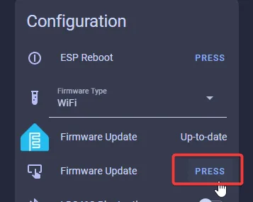 firmware update stuck
