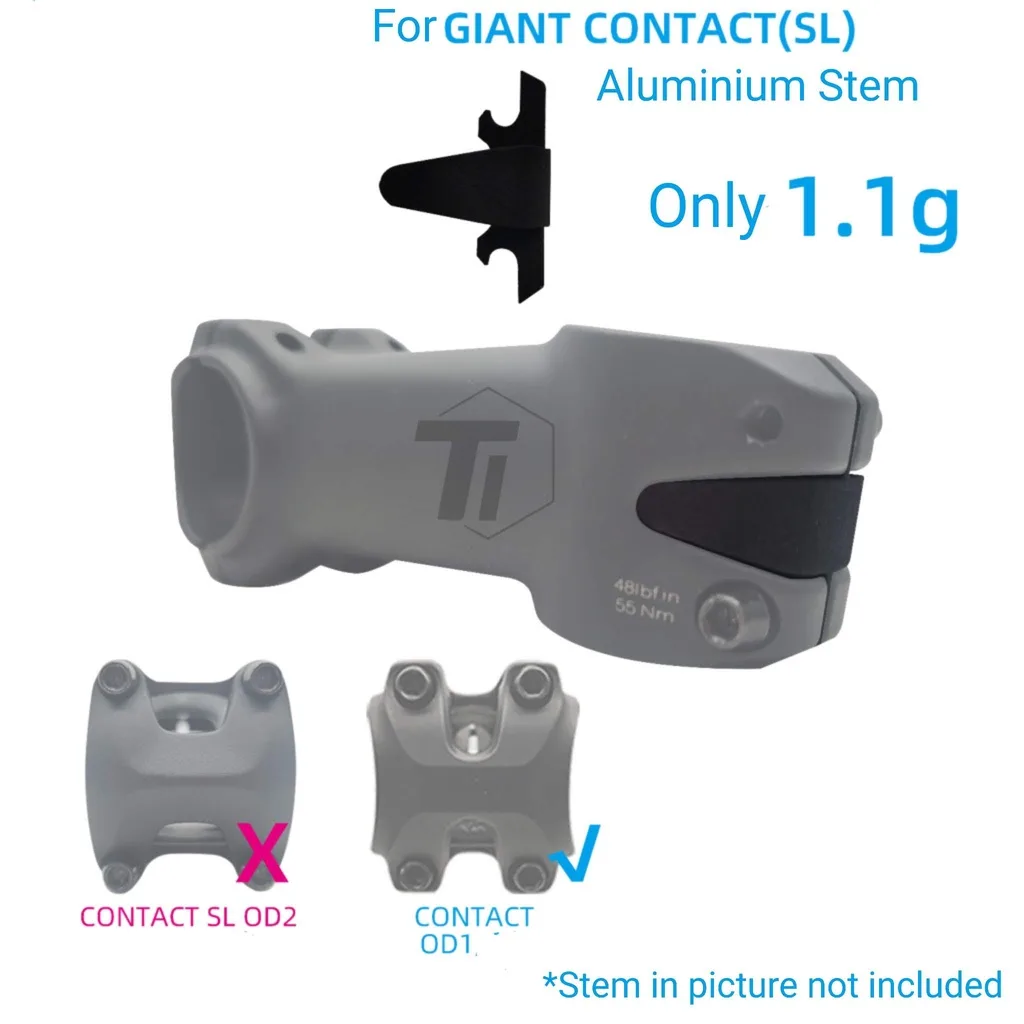Giant stem top cap adjustment
