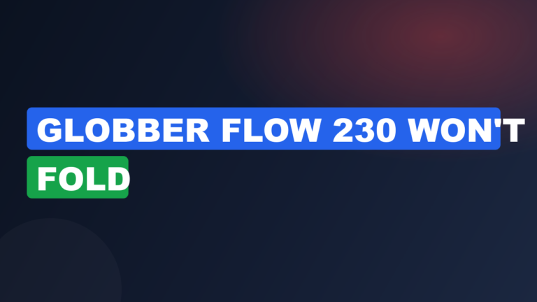 Globber Flow 230 Won't Fold