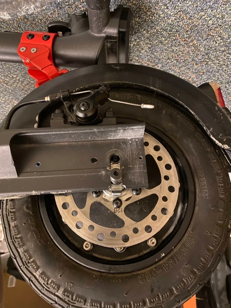 GoTrax G4 rear wheel problem