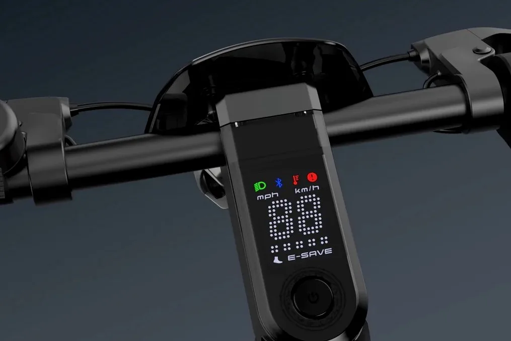 handlebar headlight button