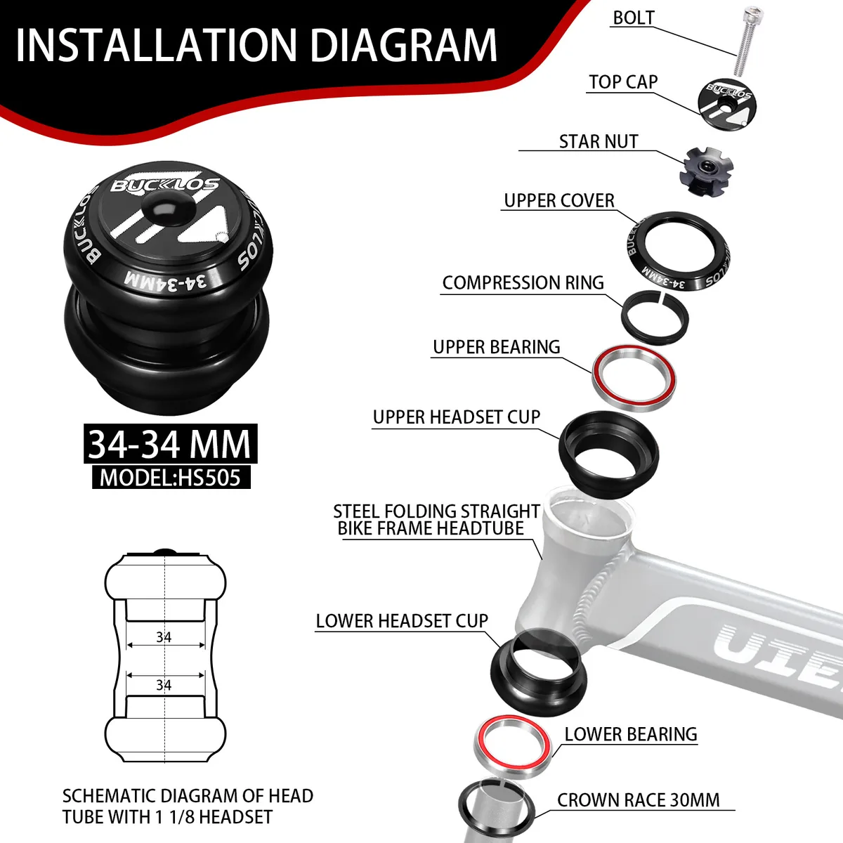 headset bearing adjustment