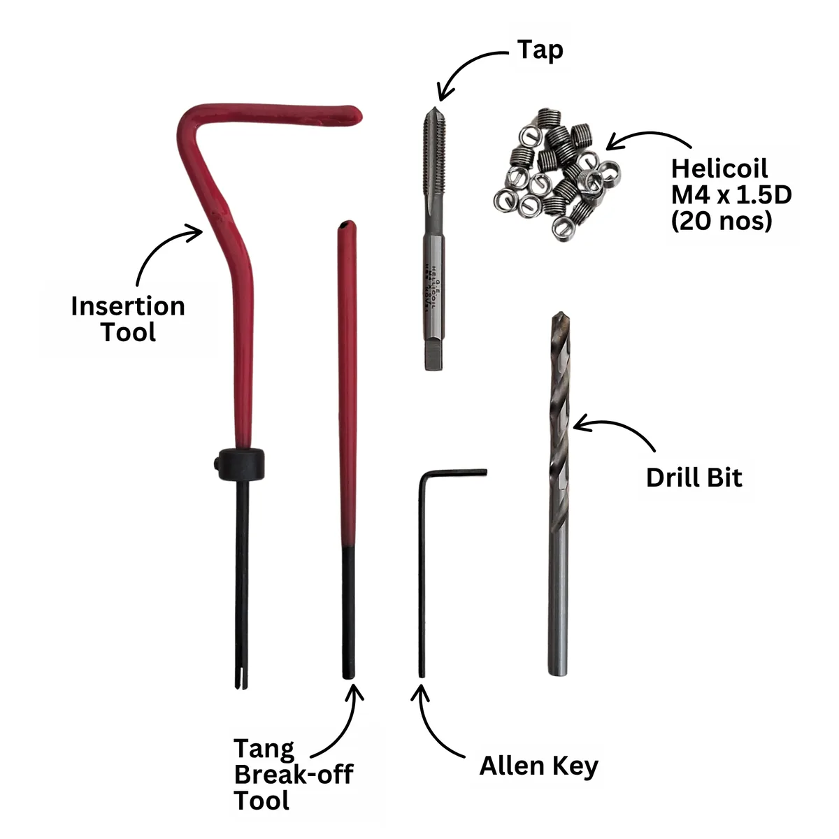helicoil thread repair kit skateboard