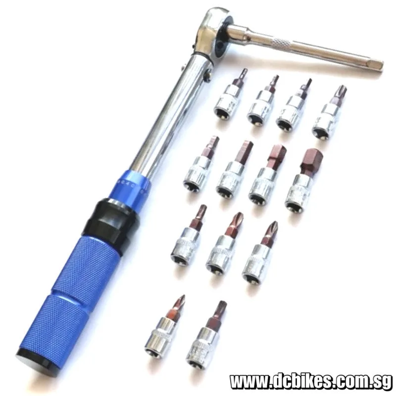 hex key set and torque wrench