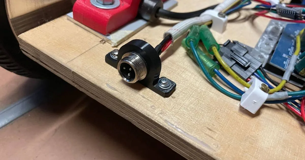 hoverboard DC barrel charging port