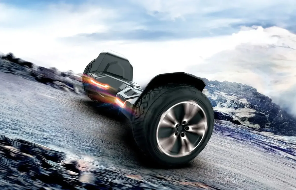 hoverboard loses power uphill