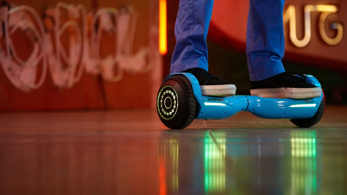 Hovertrax app not finding device