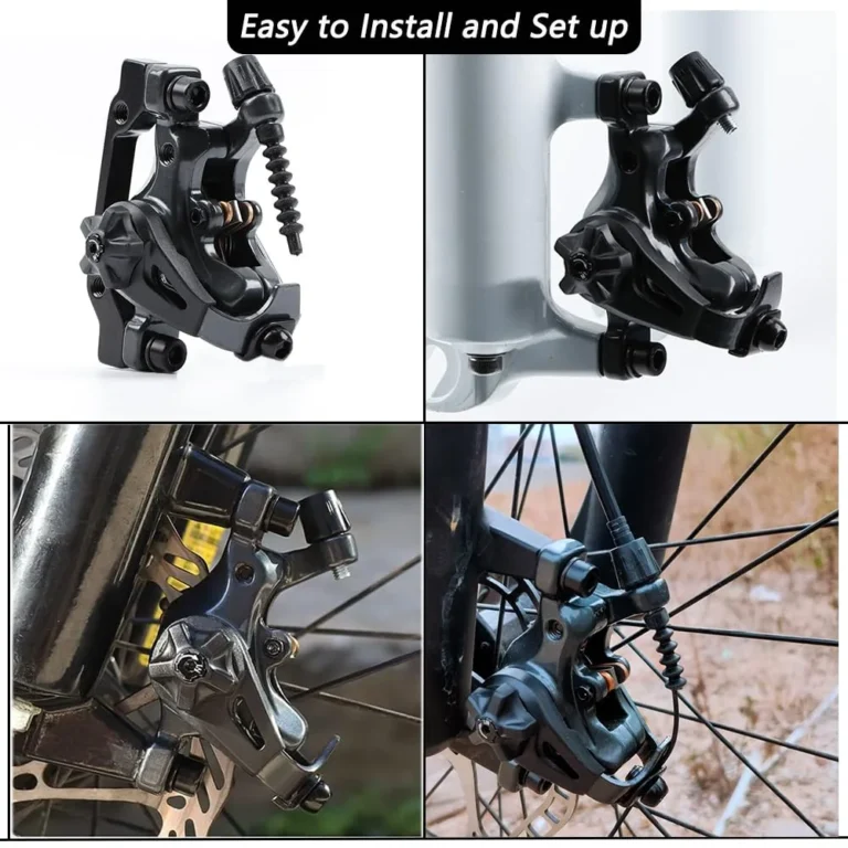 hybrid bike brakes rubbing