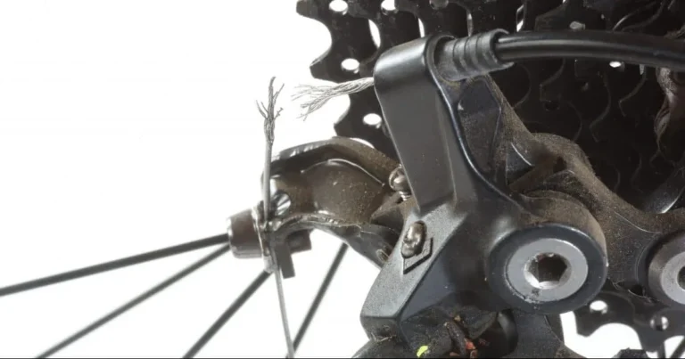 hybrid bike gear cable broken