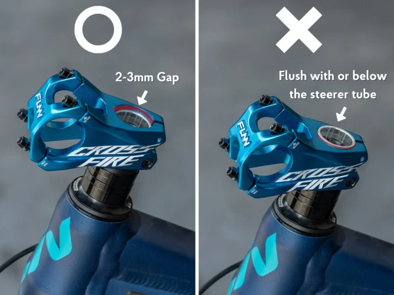 hybrid bike stem loose