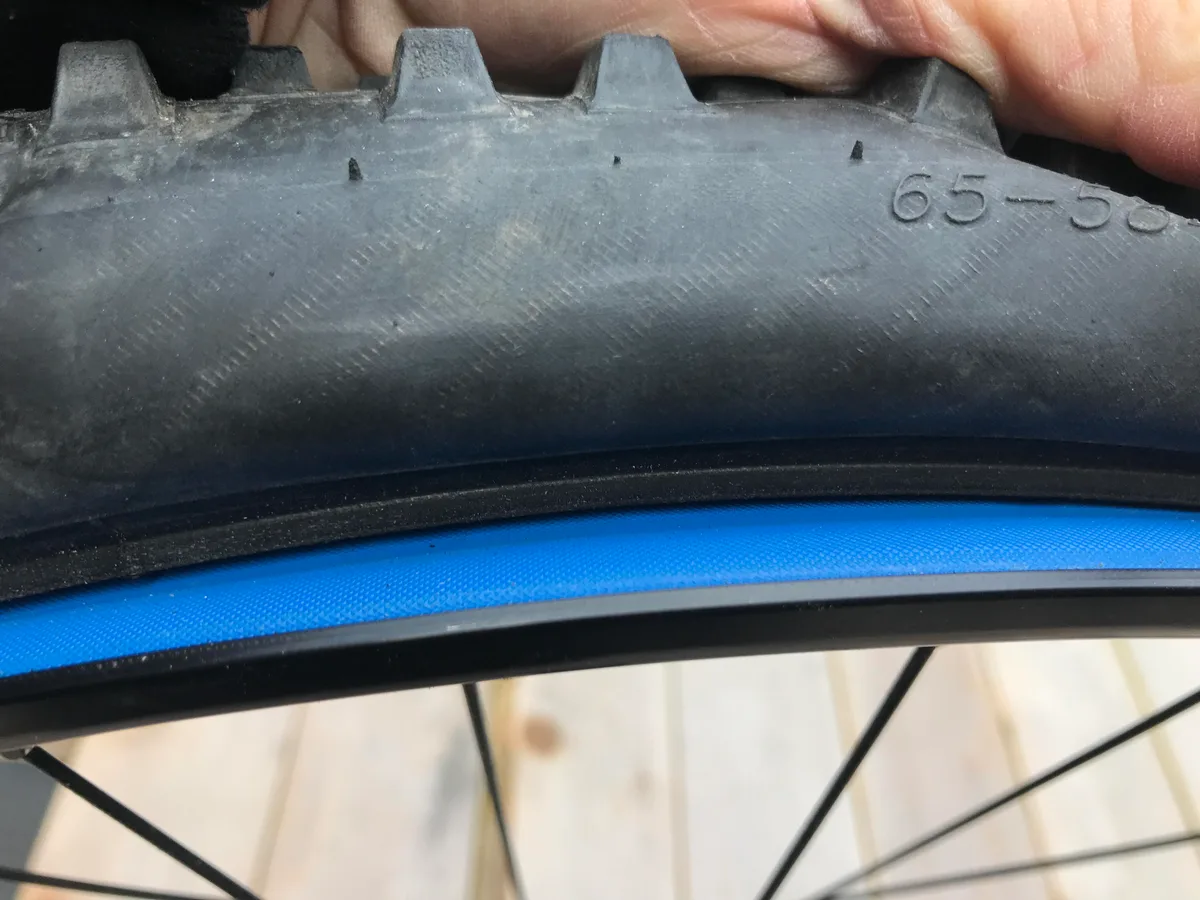 hybrid bike tire bead problem