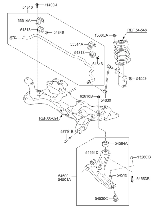 Hyundai Elantra suspension noise