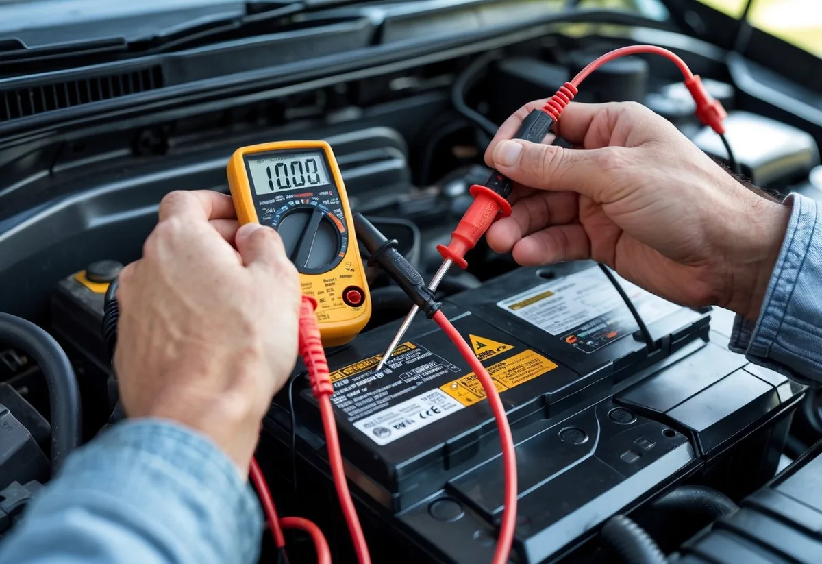 Kia Sorento battery voltage test