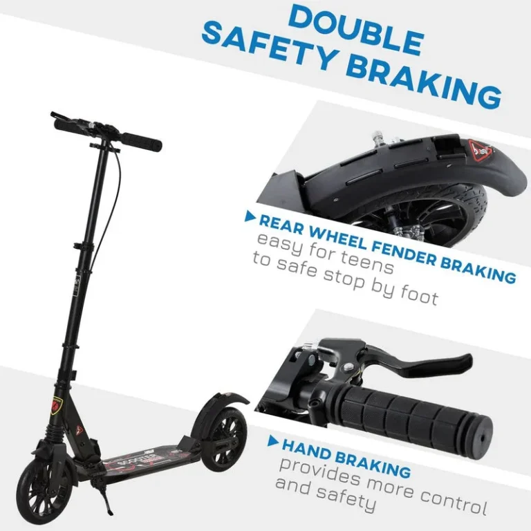 kick scooter brake rubbing