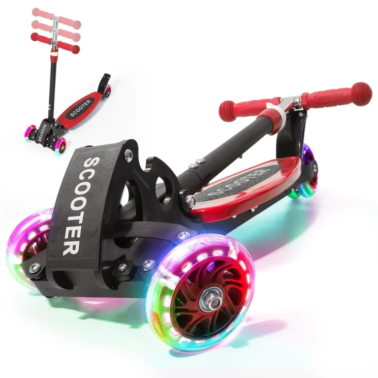 kick scooter wheel wobbling