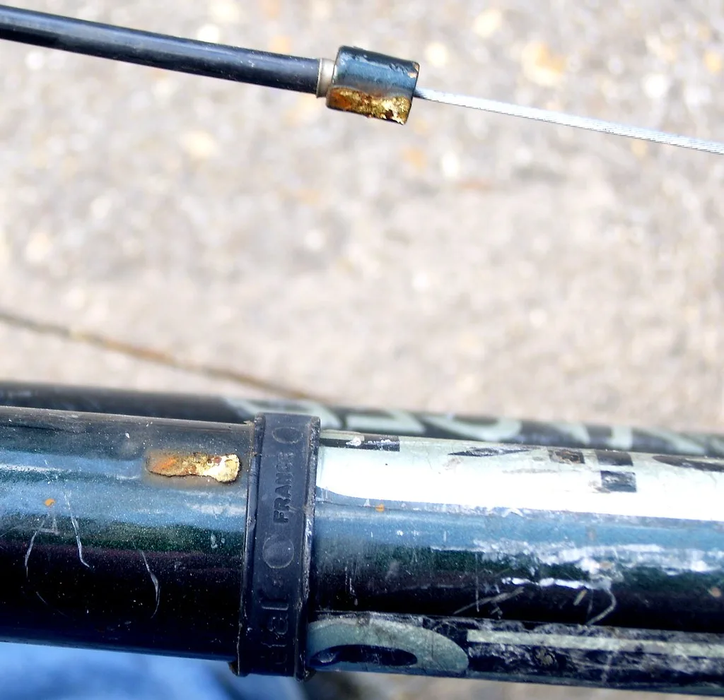 kids bike brake cable broken