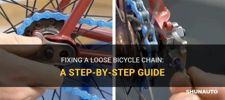 kids bike chain too loose