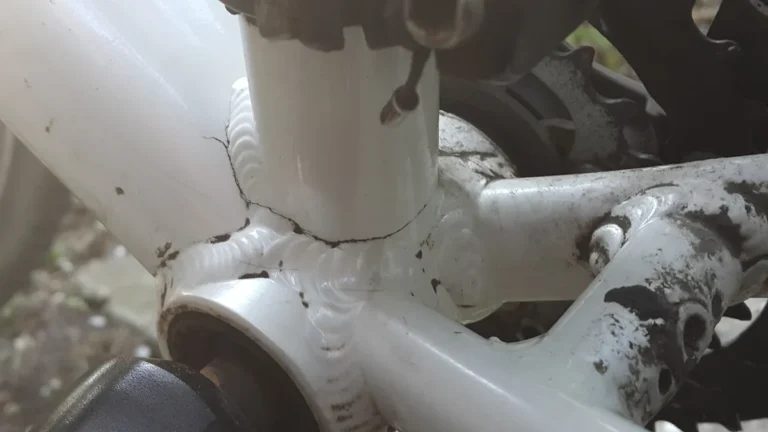 kids bike frame cracking