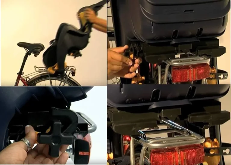 kids bike seat keeps moving