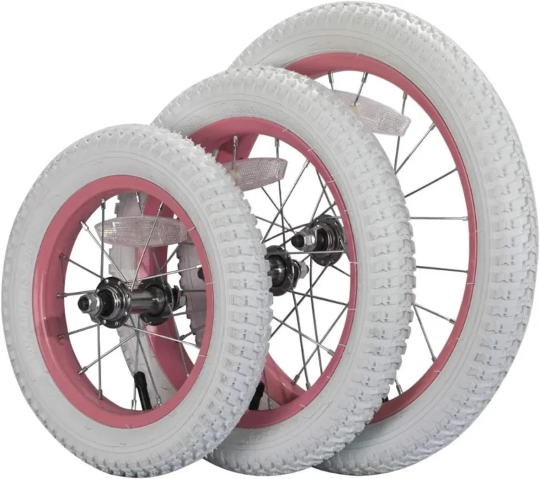 kids bike tire rubbing frame