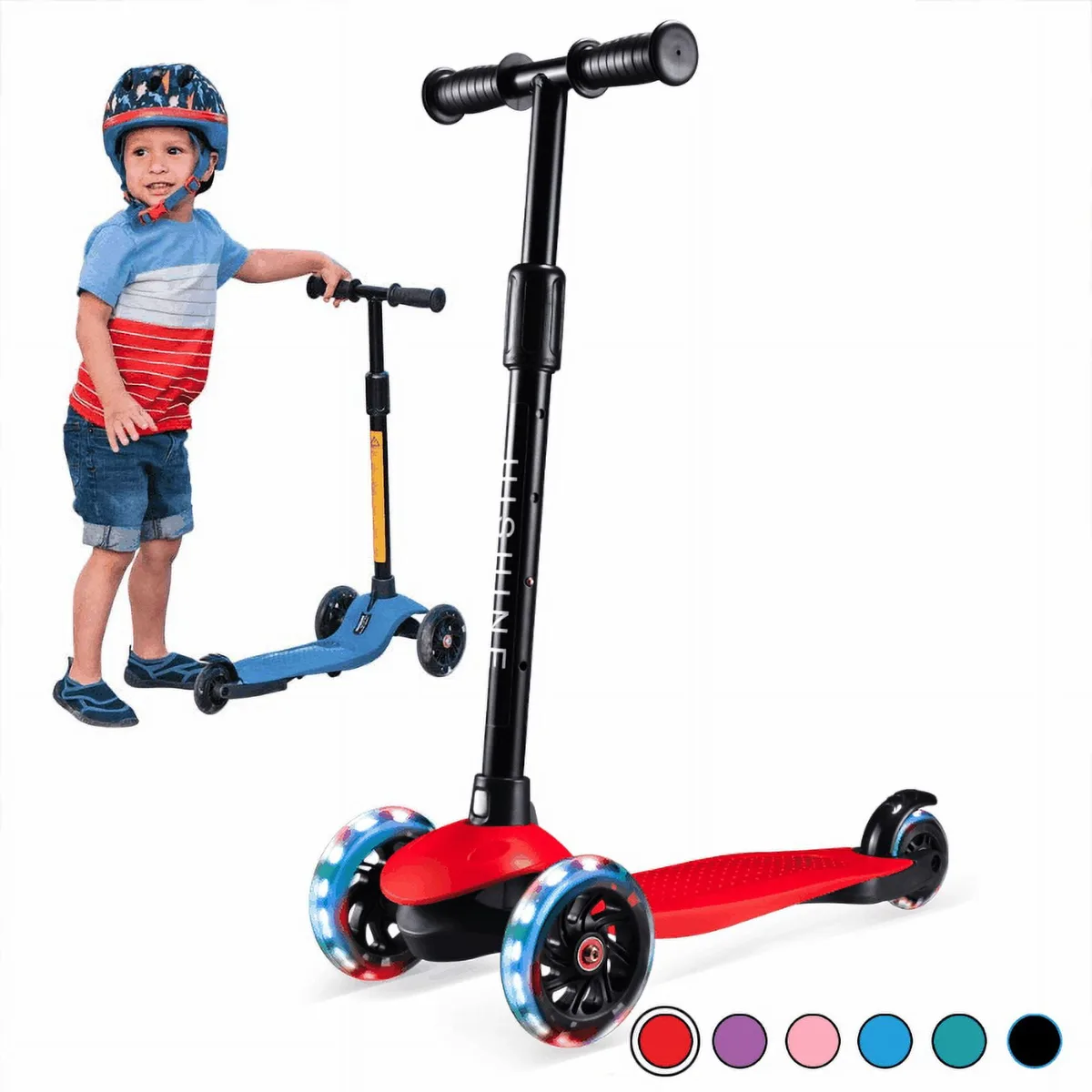 kids scooter clicks while riding