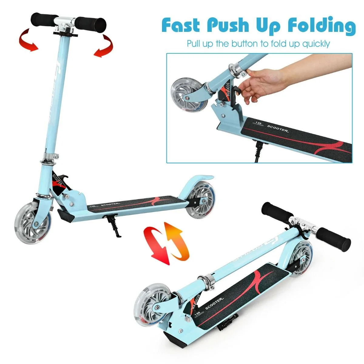 kids scooter rattles while riding
