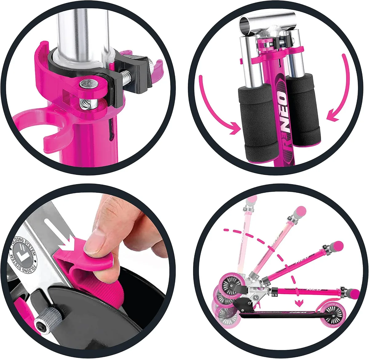 kids scooter stem loose