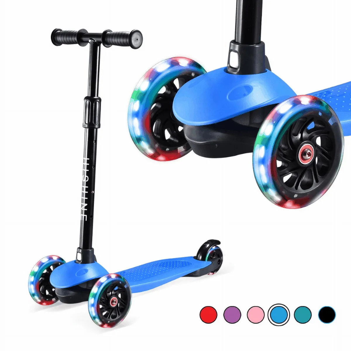 kids scooter wheel stuck