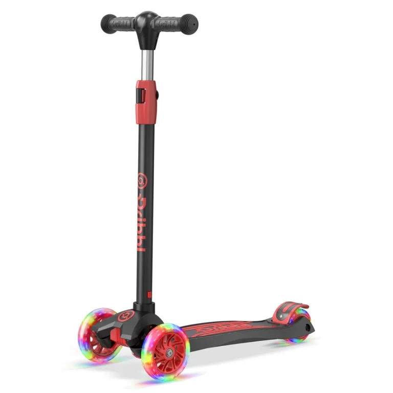kids scooter wheel wobbling